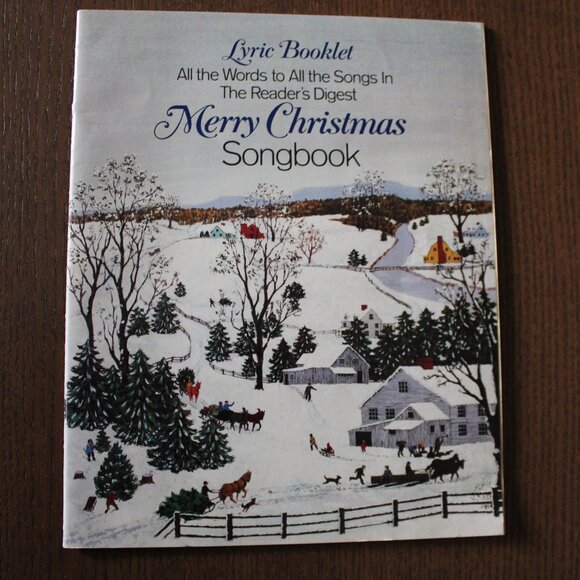 The Reader's Digest Merry Christmas Songbook Lyric Booklet (1981, Paperback) - Picture 1 of 5